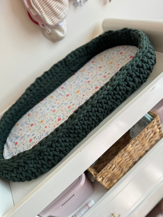 Handmade Crochet Changing Basket