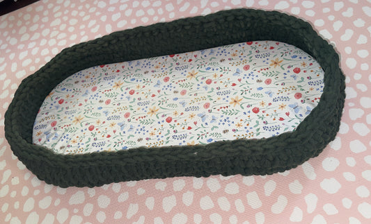 Handmade Crochet Changing Basket